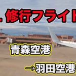 【JAL 修行フライト】青森空港→羽田空港✈️